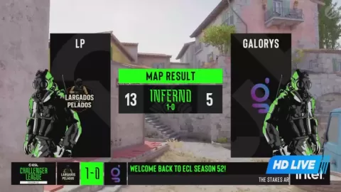 Poster siaran LP VS Galorys