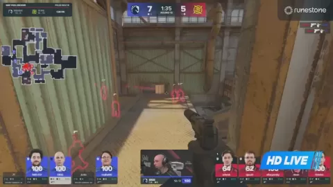 Poster siaran Ninjas in Pyjamas VS Liquid