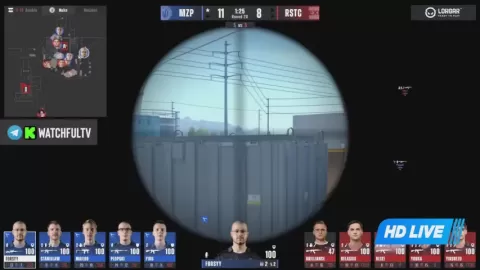 Poster siaran Metizport VS Ex-rustec