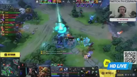Poster siaran Aurora Gaming VS 1w Team