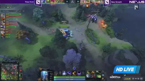 Poster siaran New Growth VS Pizza Hook