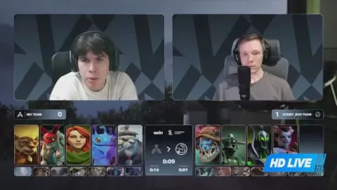 Poster siaran TBD VS TBD