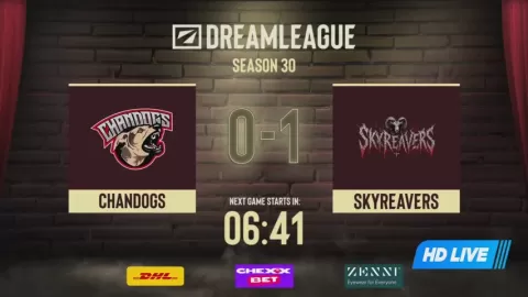 Poster siaran TBD VS TBD