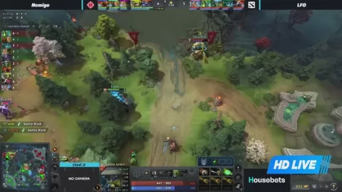 Poster siaran Nemiga Gaming VS LFO