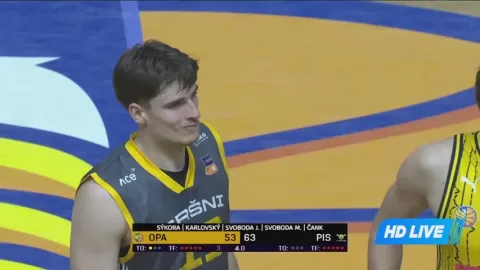 Poster siaran BK Opava VS Srsni Pisek