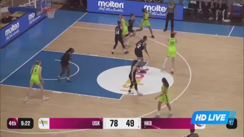 Poster siaran ZVVZ USK Prague Women VS Sokol Hradec Kralove Women