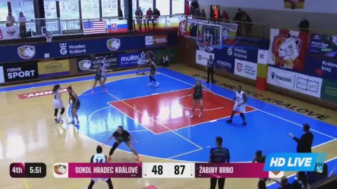 Poster siaran Sokol Hradec Kralove Women VS Zabiny Brno Women