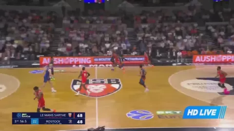 Poster siaran Le Mans VS Rostock Seawolves