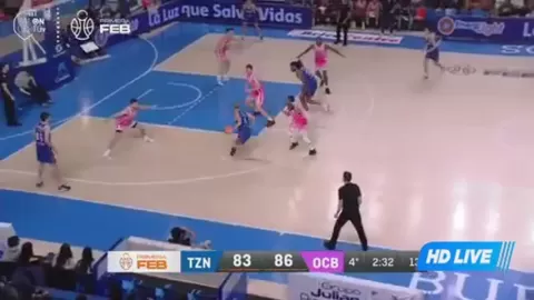 Poster siaran CB Tizona VS Alimerka Oviedo Baloncesto