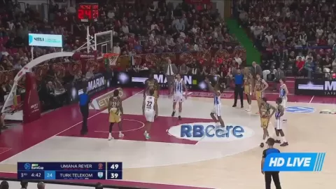 Poster siaran Reyer Venezia VS Turk Telekom