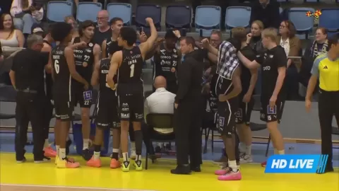 Poster siaran Koping Stars VS Uppsala Basket