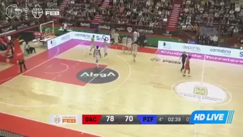 Poster siaran Grupo Alega Cantabria VS Baloncesto Fuenlabrada