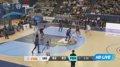 Poster siaran Gipuzkoa Basket VS Palmer Basket