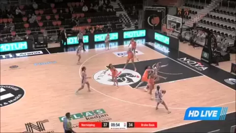 Poster siaran Norrkoping Dolphins Women VS Brahe Women