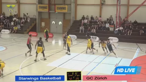 Poster siaran Starwings Basket Regio Basel VS GC Zurich Wildcats