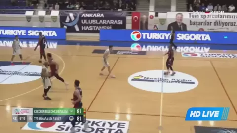 Poster siaran Kecioren Baglum VS TED Ankara Kolejliler