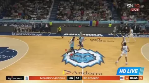 Poster siaran MoraBanc Andorra VS C.B. Breogan Lugo