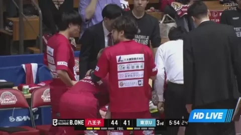 Poster siaran Tokyo Hachioji Trains VS Tokyo United Basketball Club
