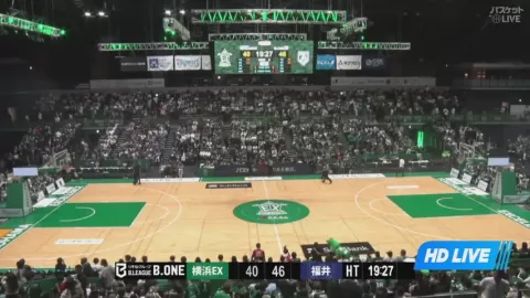 Poster siaran Yokohama Excellence VS Fukui Blowinds