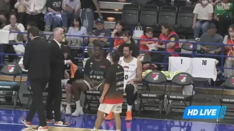 Poster siaran Rizing Zephyr Fukuoka VS Ehime Orange Vikings