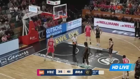Poster siaran RASTA Vechta VS Basketball Braunschweig