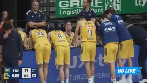 Poster siaran EWE Baskets Oldenburg VS Phoenix Hagen