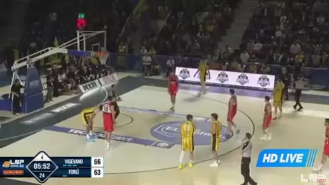 Poster siaran MiroRadici Finance Vigevano VS Fulgor Libertas Forli