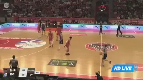 Poster siaran LTi Giessen 46ers VS Bochum