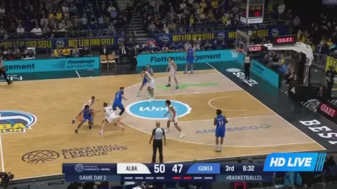 Poster siaran Alba Berlin VS KK Igokea