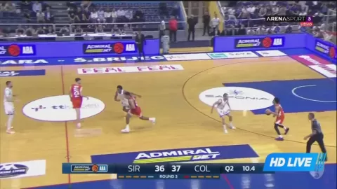 Poster siaran Siroki Prima Pivo VS KK Cedevita Olimpija