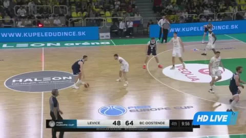 Poster siaran ONYX Levice VS Telindus Oostende