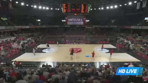 Poster siaran Chalon/SaÔne VS Manchester Basketball