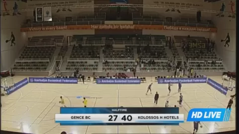 Poster siaran GENCE BC VS Kolossos Rhodes H Hotels Collection B.C.
