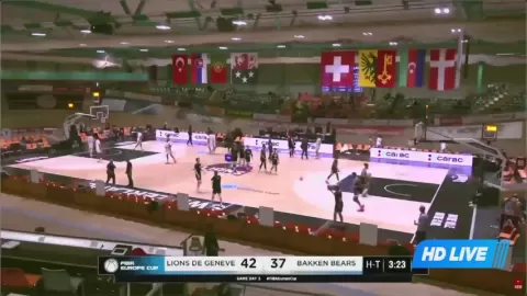 Poster siaran Les Lions de Geneve VS Bakken Bears