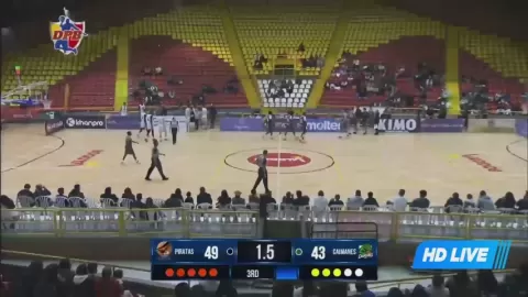 Poster siaran Piratas de Bogota VS Caimanes del Llano