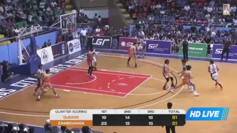 Poster siaran Zamboanga Familys Brand Sardines VS Quezon Huskers