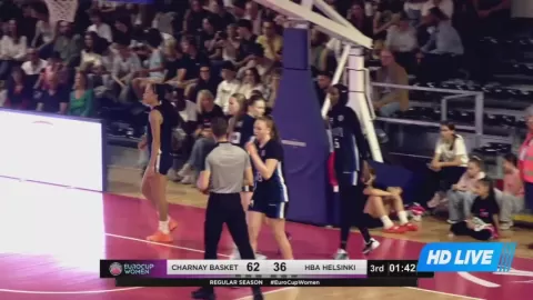 Poster siaran Charnay Bourgogne Sud Women VS HBA Women