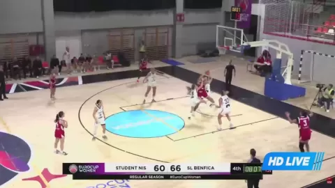 Poster siaran Serbia Student (W) VS Benfica Women