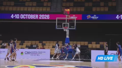Poster siaran Chinese Taipei U18 Women VS Philippines U18 Women