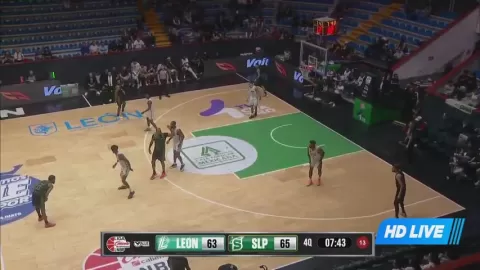 Poster siaran Abejas de León VS Santos del Potosí
