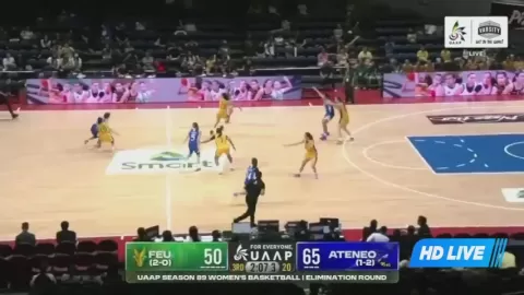 Poster siaran FEU Lady Tamaraws Women VS ADMU Eagles Women