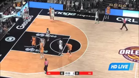 Poster siaran Entente Orleanaise VS ADA Blois Basket 41