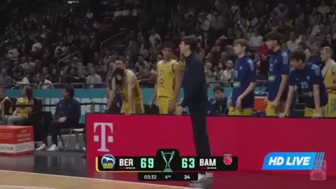 Poster siaran Alba Berlin VS Brose Bamberg
