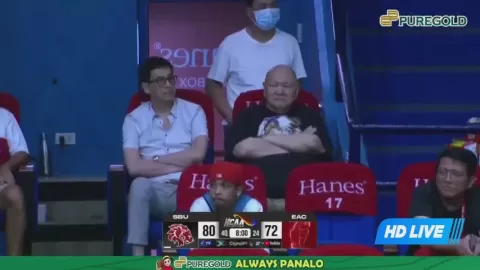 Poster siaran San Beda Red Lions VS General EAC