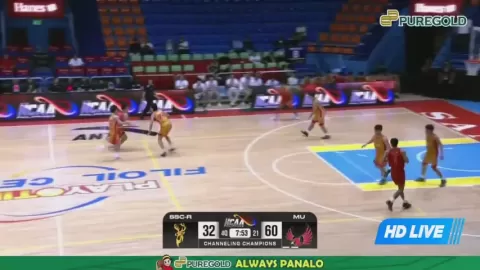 Poster siaran SSC-R Stags VS Mapua Cardinals
