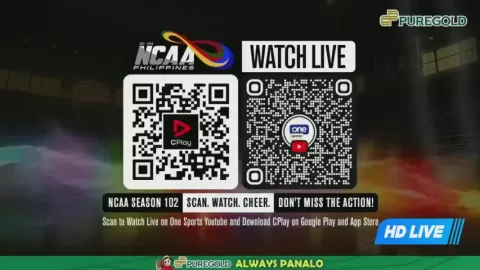 Poster siaran UPHSD Altas VS JRU Heavy Bombers