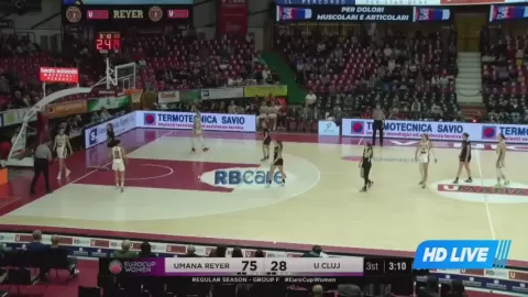 Poster siaran Umana Reyer Venezia Women VS Cluj Napoca Women
