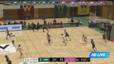 Poster siaran SMBC Tokyo Solua (W) VS Chanson V Magic Women