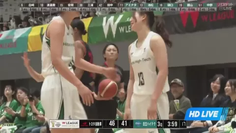 Poster siaran Toyota Antelopes Women VS Hitachi Hitech Cougars Women