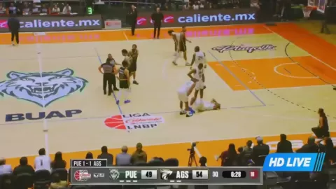 Poster siaran Lobos de Puebla VS Panteras de Aguascalientes